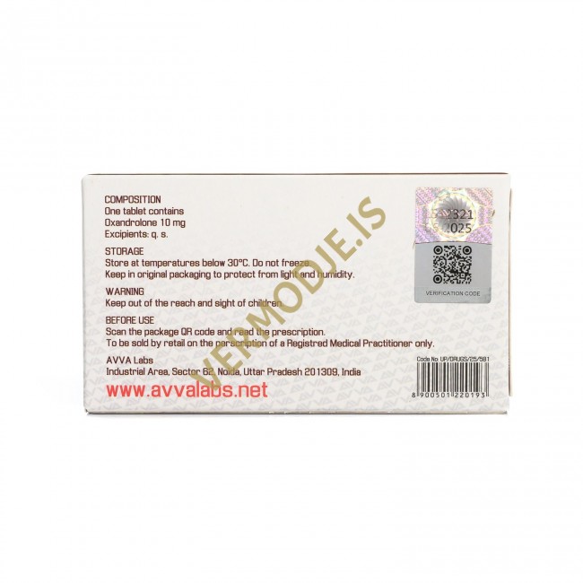 AV-10 Anavar AVVA Labs (Oxandrolone)
