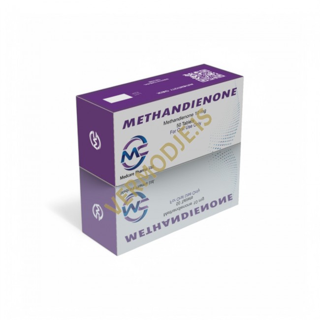 Methandienone Medcare Pharma - 50tabs (10mg/tab)